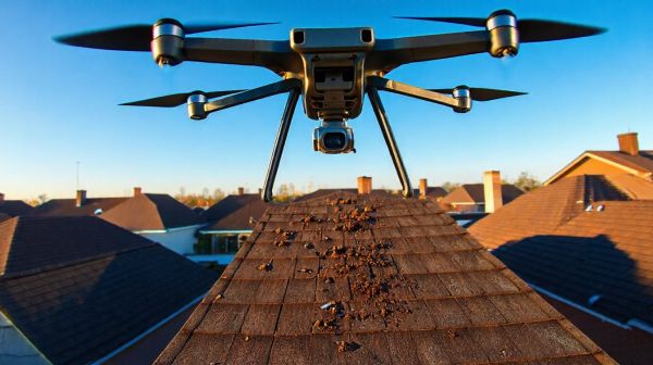 Nettoyez vos toits en toute sécurité avec des drones