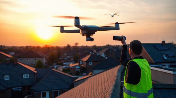 Nettoyez vos toits en toute sécurité avec des drones