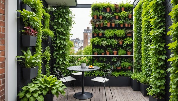 Transformez votre balcon en havre de verdure : découvrez les avantages d"un potager vertical révolutionnaire !
